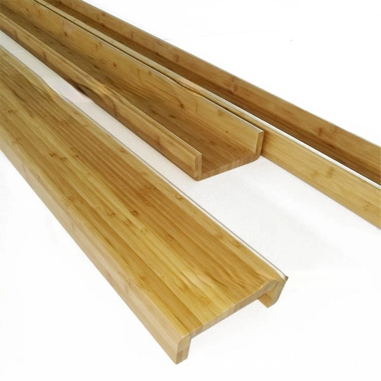 Sustainable Exterior Bamboo Handrail for Garden Terrace and Stairs