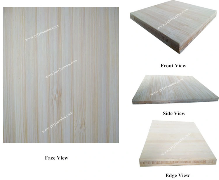 Pre-Finished 3layer Laminated Vertical Bamboo Plywood Panel for China Supplier