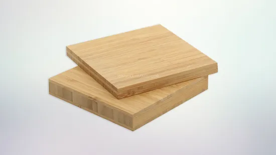 Furniture Board Laminated Bamboo Worktop Vertical 28mm Waterproof Cross Laminated for Kitchen