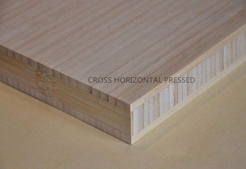 Cross Vertical Bamboo Board and Cross Horizontal Bamboo Board of Light Carbonized
