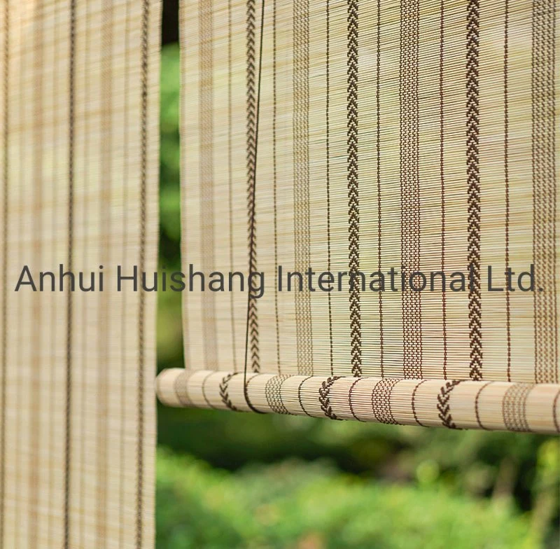 Simple Bamboo Rolling Curtains Matchstick Blinds
