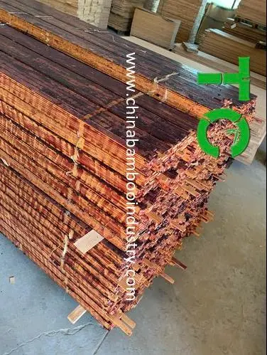 Customized Outdoor Strand Woven Bamboo Railing Fencing Bamboo Railing Panel