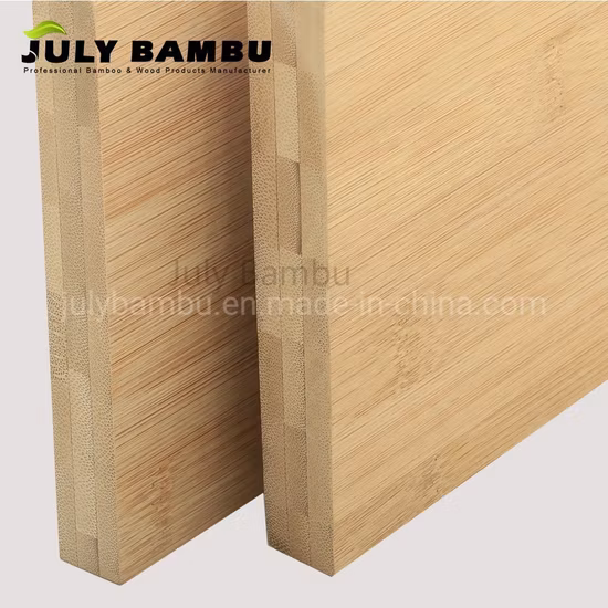 Construction Bamboo Natural Bamboo Plywood Panel for Indoor Decoration