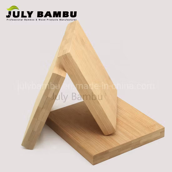 Construction Bamboo Natural Bamboo Plywood Panel for Indoor Decoration