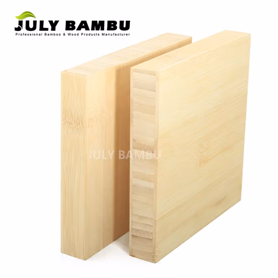 Natural Solid Bamboo Wood Sheet Panel 1220 X 2440 for Bench Top