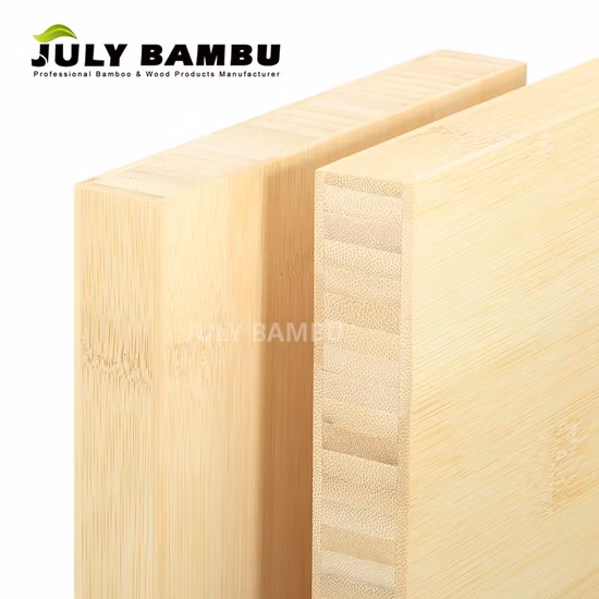 Natural Solid Bamboo Wood Sheet Panel 1220 X 2440 for Bench Top