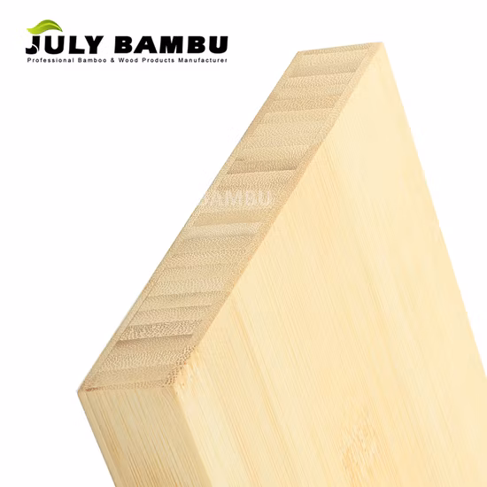 Natural Solid Bamboo Wood Sheet Panel 1220 X 2440 for Bench Top