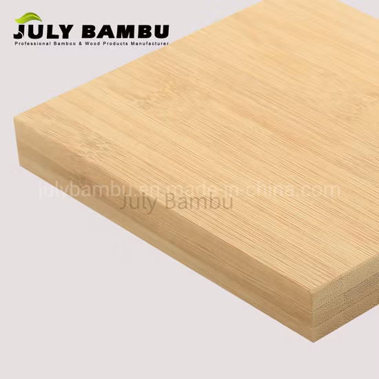 Construction Bamboo Natural Bamboo Plywood Panel for Indoor Decoration