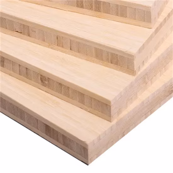 High Class Material Wholesale Environmental Carbonized Furniture Desktop Natural Bamboo Plywood Panel