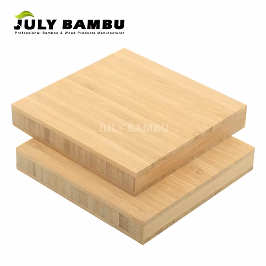 3 Ply 19mm Bamboo Ply Wood Sheets for Kitchen Countertop and Worktop
