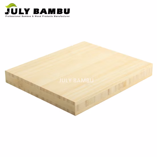 Eco-Friendlier Multilayer Carbonized Bamboo Plywood Panel for Table Top