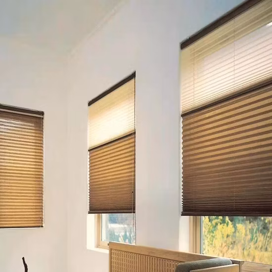 Bamboo Pattern Custom Honeycomb Blinds for an Eco-Friendly and Sustainable Choice