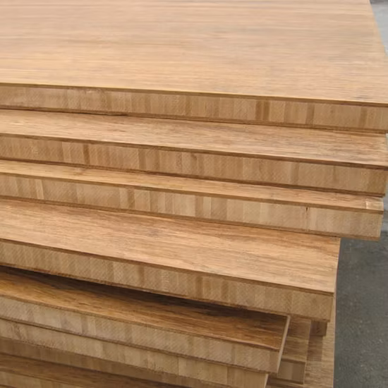 Strand Woven Bamboo Panels Carbonized Color