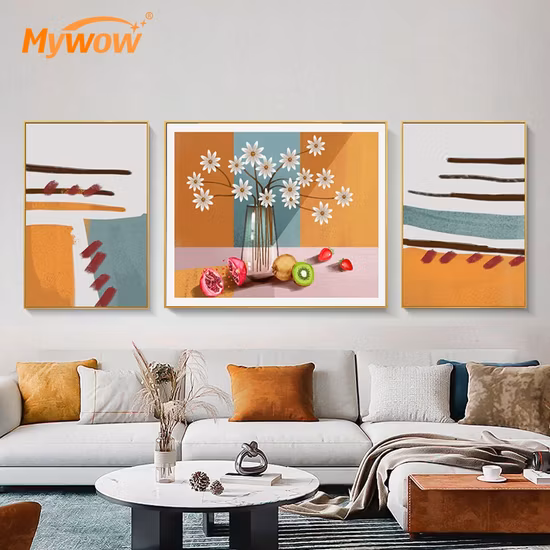 Flower & Animal & Women Printed Wall Mural for Decoration