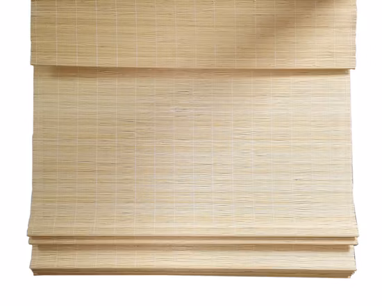 Bamboo Window Blind in Roller and Roman Style