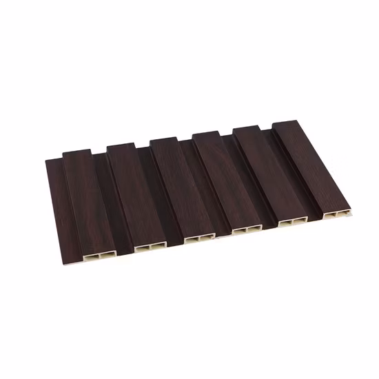 PVC Solid Wall Panel Bamboo Fiber Interior Decor WPC Wall Panels